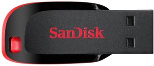 SanDisk Cruzer Blade 64 GB Pen Drive Compatible with Laptop, Audio Player, Tablet, Desktop Computer, Television USB 2.0 Plastic Case