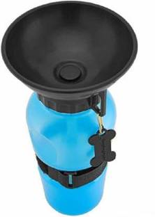 Bluwings Water Bottle Mug for Cats And Puppies Round Plastic Pet Bottle