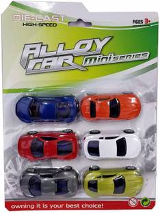 Sanchi Creation Luxury and Sports Car Metal Pull Back Action Vehicles Play