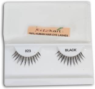 Ritzkart 100%human hair eyes Lashes Extension for Natural look (023 )