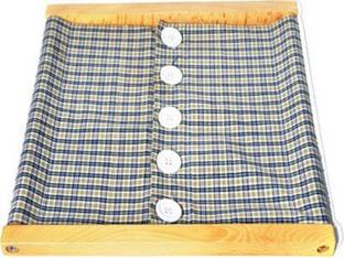 JNANAGAMYA Montessori PLE Coat Button Frame