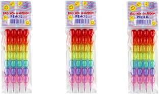 nawani Pencil Set- Pack of 3 for Birthday Party Return Gifts for Kid Pencil