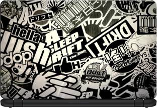 Flipkart SmartBuy Built Not Bought Imported Removable Clear Vinyl Laptop Skin Compatible for 15.6 inch