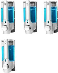 PRR Collection Dispenser with Key Set of 4 pcs 400 ml Gel, Lotion, Soap 400 ml Gel, Lotion, Conditioner, Soap Dispenser
