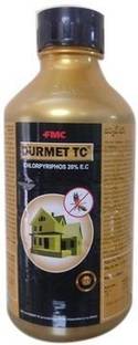FMC Durmet TC ( Chlorpyriphose 20% EC) 1Ltr Termite Control Chemical For Household and Industrial use