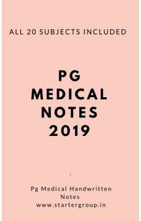 Dams Handwritten Notes 2019 For Neet PG