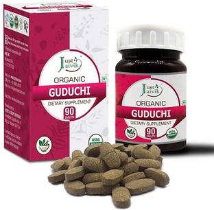 Just Jaivik Organic Guduchi / Giloy Tablets As Dietary Supplements