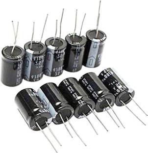 ELPH 4700Ufd 25 V Electrolytic Capacitor 4700 Micro Farad 25 Volt (10) Electronic Components Electronic Hobby Kit