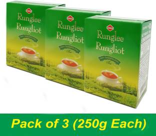 Duncans Runglee Rungliot - 250 Gm (Pack of 3) Black Tea Tetrapack