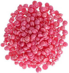 REVOLUTION Hair Removal Hard Body Wax Beans for Facial Arm, Legs - 100g - Pink Wax