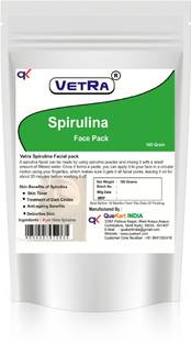 वेत्रा spirulina face pack - 100 Grams