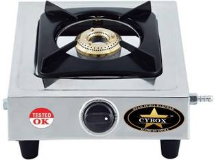 CYBOX Heavy Quality Single Gas Stove Stainless Steel Manual Gas Stove