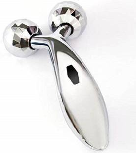 SPJ ENTERPRISE 450 3D Y Shape Aluminium Micro current Face Platinum Roller Massager Massager