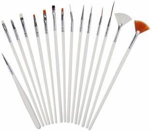 angelie 15pcs Nail Art Design Painting Drawing UV Polish Brush Tools Set Kit