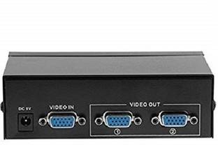 PAC  TV-out Cable 2 port vga splitter 1PC to 2moniter