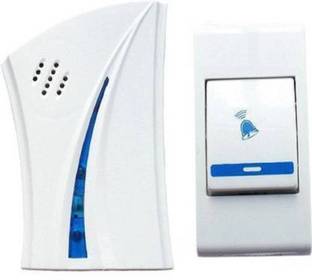 ROBMOB Perfect Cordless Wireless Calling Remote Door Bell for Home Wireless Door Chime