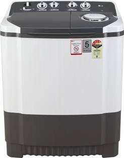 LG 7 kg 4 Star Semi Automatic Top Load Washing Machine Grey, White