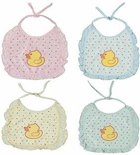 FIRST TREND Baby Cotton Bibs pack of 4