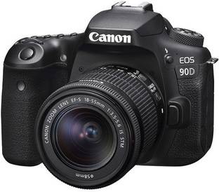 Canon EOS 90D DSLR Camera Body with Single Lens 18 - 55 mm IS STM