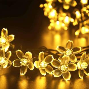 KUBER INDUSTRIES 16 LEDs 5.08 m Yellow Rice Lights