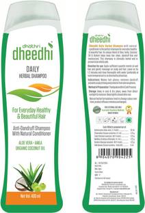 Dhathri Dheedhi Daily Herbal Shampoo - 400 ml