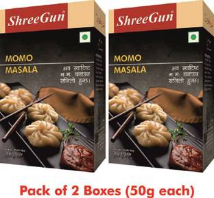 ShreeGun Momo Masala 50g (Pack of 2 Boxes; 50g each)
