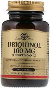 Solgar Ubiquinol (Reduced CoQ10), 100 mg, 50 Softgels