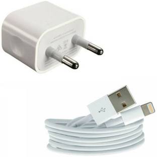 Allmusic 5 W 1 A Wall Charger for Mobile with Detachable Cable