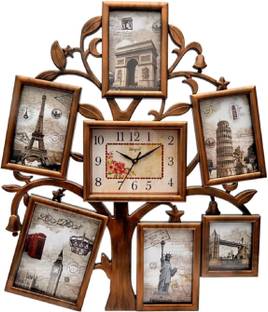 Smile 2 Analog 52 cm X 46 cm Wall Clock