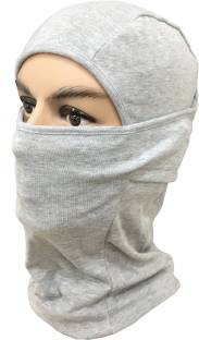 Gajraj Grey Bike Face Mask for Men & Women
