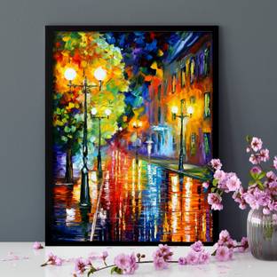 Painting Mantra People & Places Art Prints Canvas 17 inch x 13 inch Painting