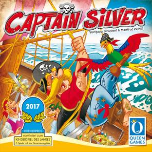 Queen Games Captain Silver- Game Money & Assets Board Game