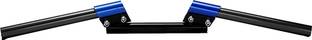 TRP Traders 3 Piece Universal Blue Handle Bar Rod for all bikes Handle Bar
