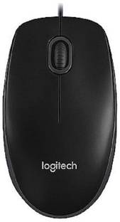 Logitech B100 Wired Ambidextrous Optical  Gaming Mouse