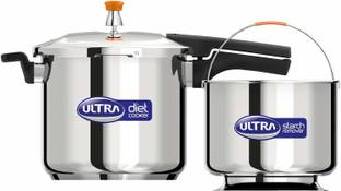 ULTRA Diet Cooker 8 L Outer Lid Induction Bottom Pressure Cooker