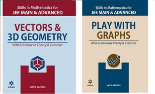Arihant JEE-MAINS Vectors And 3D Geometry,PLAY WITH GRAPHS,for JEE Main And Advanced By Amit M Aggarwal (Skills In Mathmetics JEE Mains)(Best Book By Arihant For JEE-MAINS And Advance) (Arihant,PaperBack,English,JEE-Mains,JEE Advance)