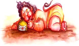 voorkoms Lord shiva ling Hug hanuman body Temporary tattoo