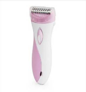 Kemei KM-3018 Runtime: 30 min Trimmer for Women (Pink) Trimmer 30 min Runtime 4 Length Settings