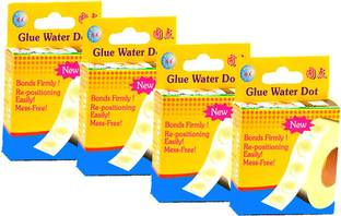 Meya Happy Pack of 1000 balloon glue dots for sticking the balloons and other decoration