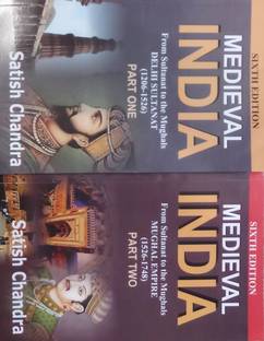 SET OF MEDIEVAL INDIA FROM SULTANAT TO THE MUGHALS DELHI SULTANAT (1206-1526) (1526-1748) PART 1 & PART 2