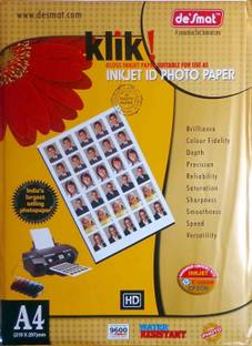 Desmat Klik M Unruled A4 180 gsm Photo Paper