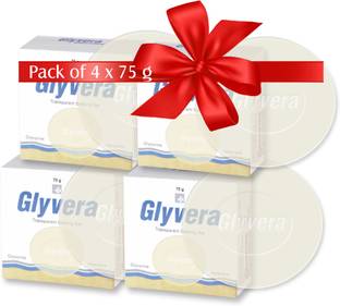 Glyvera Transparent Soap Bar 75 g (Pack of 4)