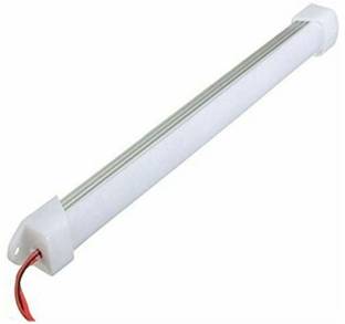 Saish Solutions 12 Volts 6 Watts DC LED 10 Inches Mini Tube Light, with High Brightness Cool Day (White) Light for Small Rooms, Petty Shops, Car Indoor Mini Light 6 W 25 cm Tube Light