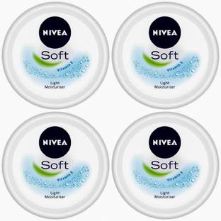 NIVEA Soft Light Moisturiser 100ml (pack of 4)