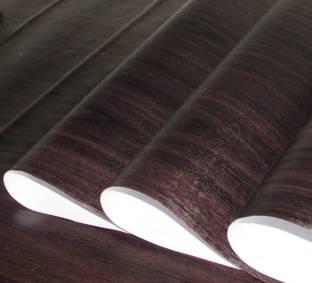 KREEPO Vinyl Decorative Brown Wallpaper