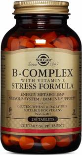 Solgar B-Complex with Vitamin C Stress Formula, 250 Tablets