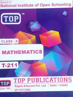 Top NIOS Class 10 Mathematics Guide T-211