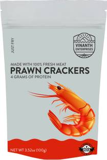 vinanth PRAWN CRACKERS / PAPPAD Fryums