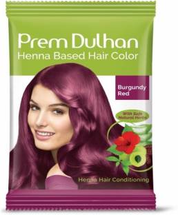 Prem Dulhan Henna Based Hair Color 10G (Pack Of 10)
