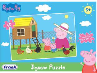 Frank Peppa Pig - (60 Pcs) Puzzle